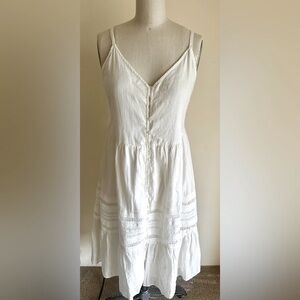 Carve Designs Adele Dress in Cloud size Small